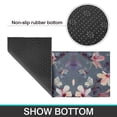 thumbnail image 6 of Pioneer Flower Floral Print Pattern Kitchen Rugs Sets Of 2,Anti Fatigue Kitchen Mat Rugs Non Slip Washable,Decorative Kitchen Floor Mats for Kitchen,Sink,Laundry,17"x30"+17"x47", 6 of 7