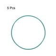 thumbnail image 2 of Fluorine Rubber O Rings, 85mm OD, 81.2mm Inner Diameter, 1.9mm Width, Seal Gasket Green 5 Pcs, 2 of 4