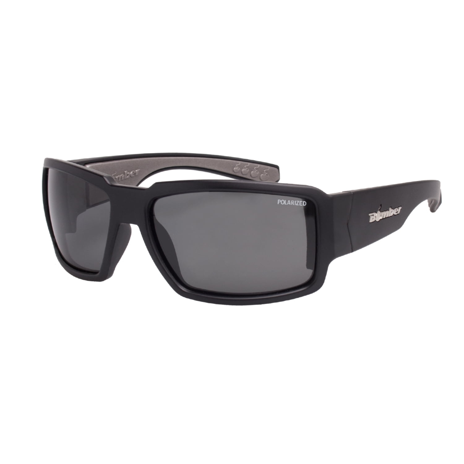 Bomber Bomber Sunglasses Boogie Bomb Matte Black Frame/Smoke