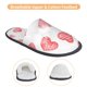 thumbnail image 3 of Fotbe Pink Hearts Pantuflas Peludas para Mujer con Estampado, Zapatillas de Peluche, Zapatos de Invierno para Casa, Uso Interior y Exterior-Medium, 3 of 8
