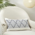 thumbnail image 3 of Saro Lifestyle Intricate Diamond Weave Down Filled Throw Pillow, 3 of 3