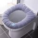thumbnail image 5 of Laklulu Almohadilla para Asiento de Inodoro con Mango más Grueso y Suave para Calentador de baño, Lavable Estirable más Grueso, 5 of 5