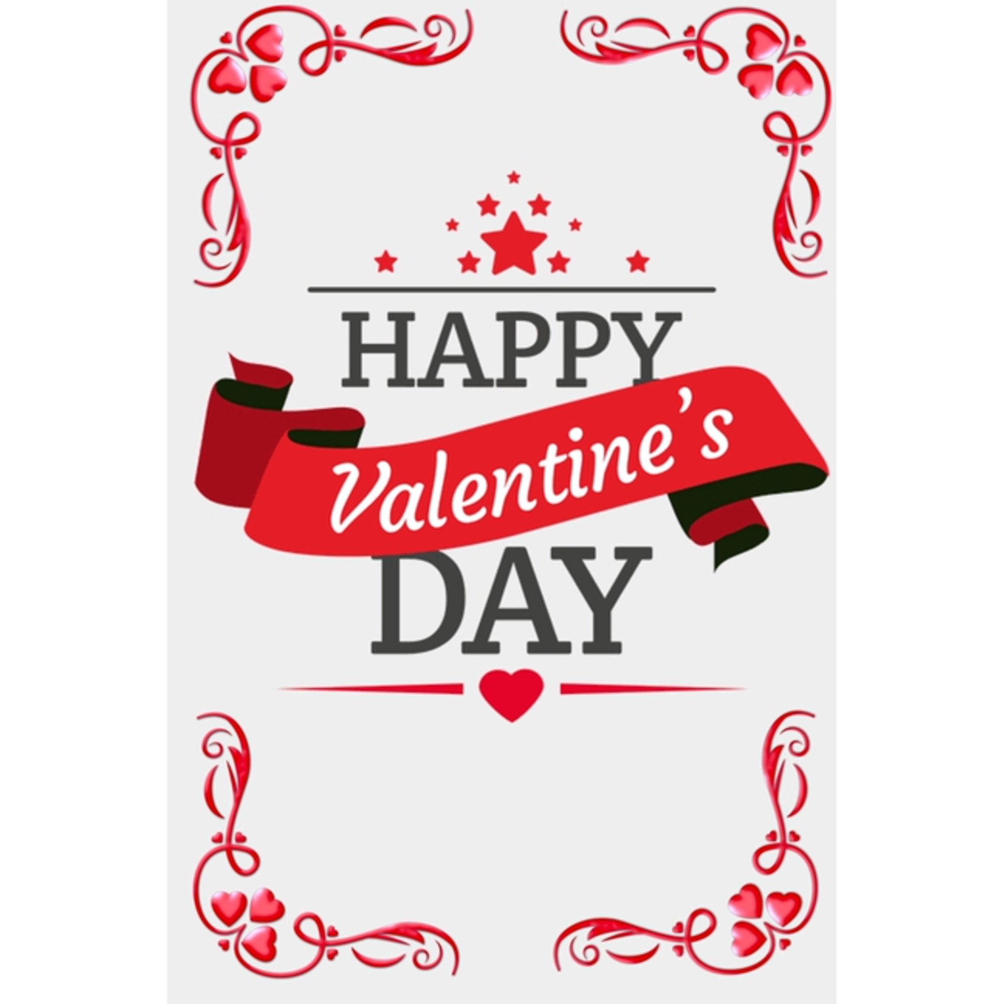 Happy Valentine's Day: note book, (Paperback)