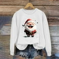 thumbnail image 4 of FDGIU Funny Christmas Hoodie for Women - Lightweight Pullover with Pockets, Holiday Graphic Sweatshirts, 4 of 4