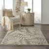 thumbnail image 4 of 8â€™ x 11â€™ Natural Leaves Indoor Outdoor Area Rug, 4 of 10