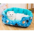 thumbnail image 4 of Cojín para cama para perros, sofá para dormir, cama para gatos, cama redonda para cachorros, cama cálida, cama suave y larga de felpa para perros pequeños, nido para gatos, 4 of 4