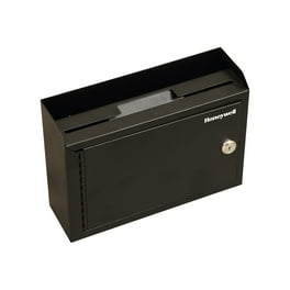 Drop Box Safe with Keys, 9.9 x 3 x 7.1, 0.12 cu ft, Black Drop Box Safe with Keys, 9.9 x 3 x 7.1, 0.12 cu ft, Black