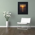 thumbnail image 3 of Trademark Fine Art "Sunset Paddleboard" Canvas Art by Kurt Shaffer, Black Matte, Black Frame, 3 of 4