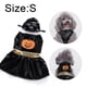 thumbnail image 2 of Halloween Costumes for Dogs Pretty Black Hat Dog Costume Dress Cute Pumpkin Logo Trendy Pet Apparel Levamdar  CPB-SSW582-1, 2 of 6