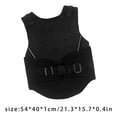 thumbnail image 4 of Advancent Chaleco ecuestre para niños Chaleco de algodón de absorción de impacto profesional Equipo de equitación con cremallera frontal Deportes al Cuidado ecuestre y deportes CS Advancent OD022032-01, 4 of 6