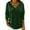 Army Green, variant on Velvet Tops for Women Dressy Casual V Neck Ruffle Hem Shirts Trendy Vintage Velour Blouse