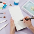 thumbnail image 3 of 60 Sheets Watercolor Sketchbook 4.7x4.7 Inch Portable Tearable Mini Painting Notebook Artist Painting Drawing Paper Book White, 3 of 5