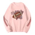 thumbnail image 4 of Chandail en Molleton Mode Homme Rugby Imprimé Col Rond Chaud Confortable Hiver Automne Décontracté Chandail, 4 of 4