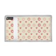 thumbnail image 2 of JIALIOU Nylon Trifold Card Wallet with ID Window Zipper Pocket for Men Women Teen Heart and Circle, 2 of 7
