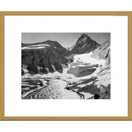 King Gallery - Global Gallery Ansel Adams 'Junction Peak, Kings River Canyon, proposed as a national park, Califor
