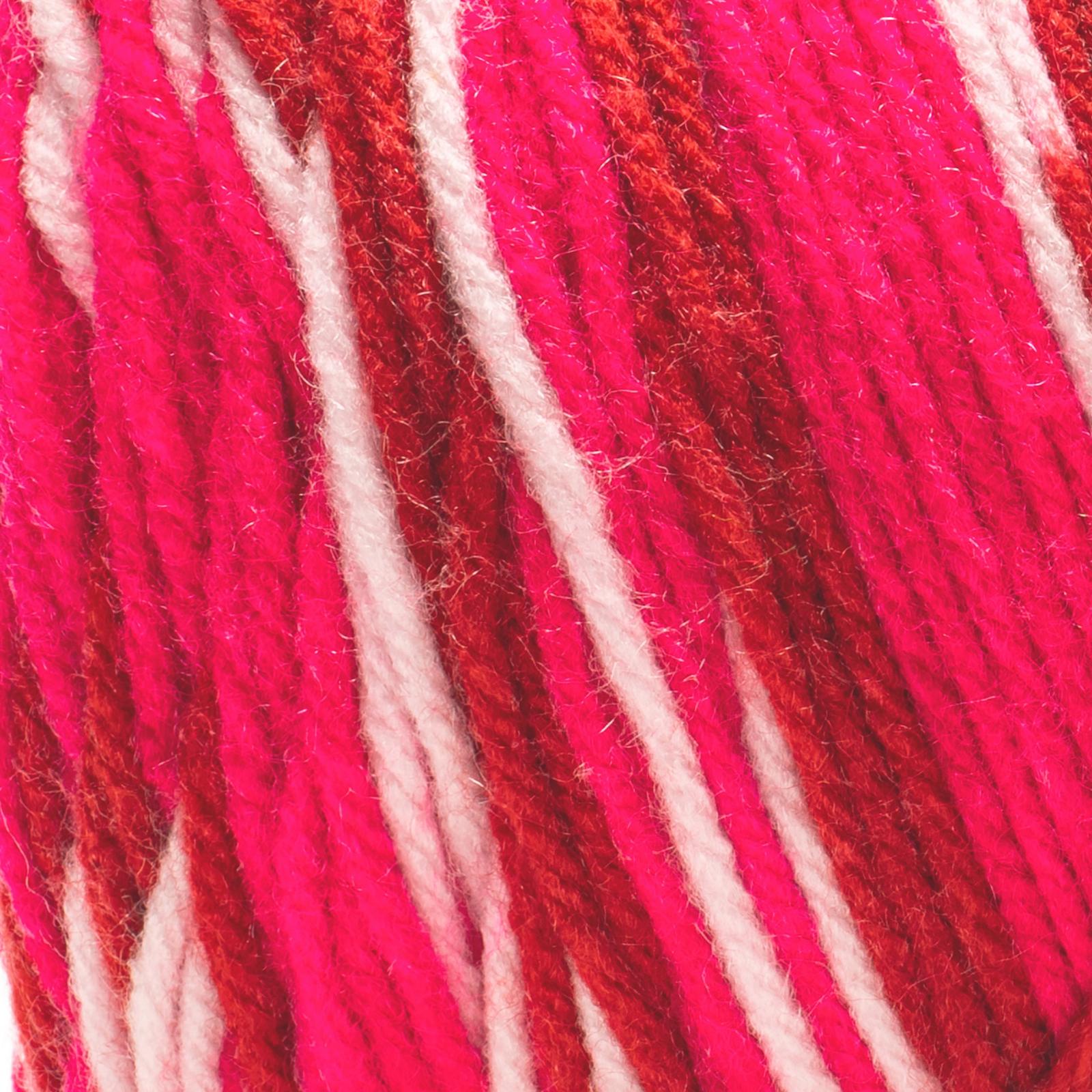 Red Heart® All In One Granny Square Petite™ #4 Worsted (Medium) Acrylic Yarn, Groovin 8.8oz/250g 440 Yards (3 Pack)