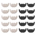 thumbnail image 1 of 10 pares de pezones para mujer, impermeables, autoadhesivos, de tela, cubierta para pezones de encaje, Color de piel, negro, Push Up, cubierta para pezones, 1 of 5