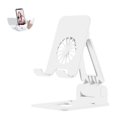 thumbnail image 4 of Phone Holder Plastic 180 Degrees Foldable Adjustable Multifunctional Phone Stand Mount Tablet Bracket Cradle for Home Office Travel No.1, 4 of 8