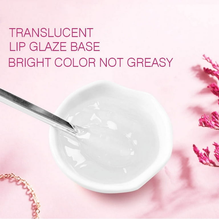 Clear Lip Gloss Base Oil Moisturizing DIY Lipstick Material Gel Waterproof