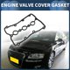 thumbnail image 3 of Juego de juntas de tapa de válvula Unique Bargains No. 06C103483J Junta de sello de válvula de la cabeza del cilindro para Audi A8 2003-2005 ACM Negra Junta de balancines 1 pieza, 3 of 6