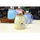 thumbnail image 4 of Taza de gato de cerámica de dibujos animados de 450ml con tapa y cuchara, tazas de café, té de la leche, taza de desayuno, regalos novedosos Adepaton 2030088-1, 4 of 6