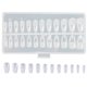 thumbnail image 3 of Uñas 120 Piezas Tubo De Agua Transparente Uñas Uñas Transparente Cobertura Total Presionado En Las Uñas Para DIY Uñas Práctica De Salón De Uñas, 3 of 3