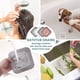 thumbnail image 2 of Recogedor de pelos para desagüe de ducha, tapa convexa para tapón con ventosa, apto para baño, bañera, cocina, paquete de 4, 2 of 3