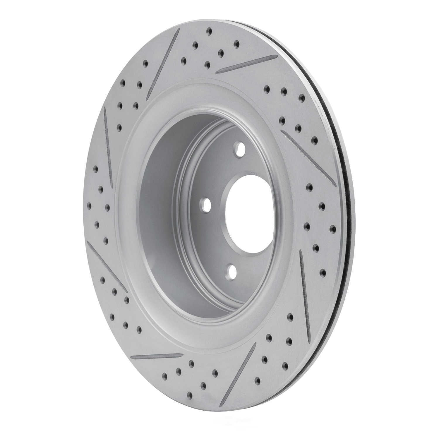 Dynamic Friction Company 830-68010R DFC Geoperformance Rotor - Drilled and Slotted