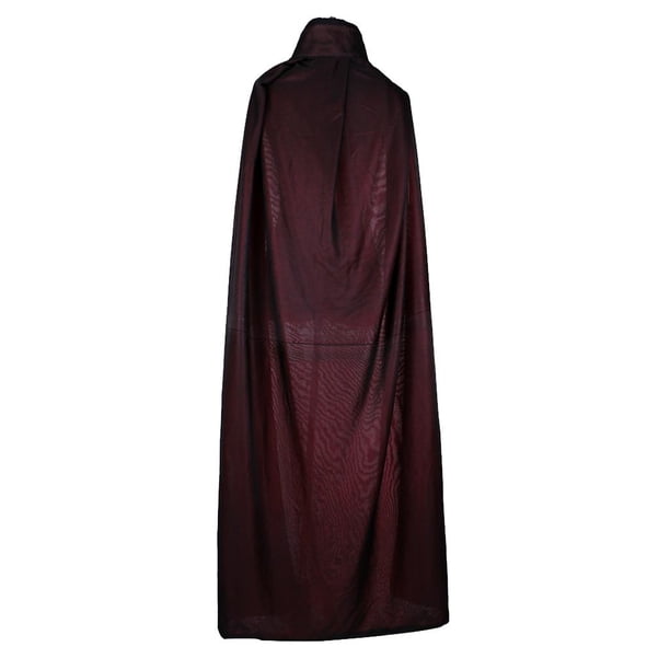 Disfraz de Halloween de capa reversible mago capa Adulto