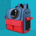 thumbnail image 3 of GROWTH TANK Foldable Pet Cat Dog Carrier Backpack Space Capsule Backpack Portable Cat, 3 of 9