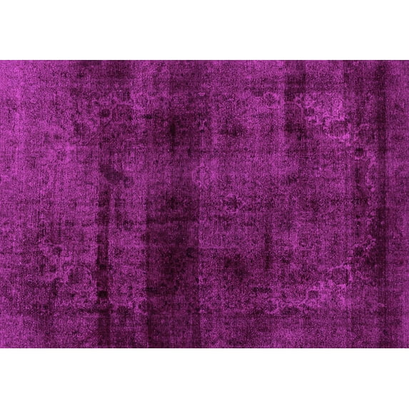 Ahgly Company Indoor Rectangle Abstract Pink Modern Area Rugs, 7' x 10'