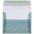 thumbnail image 2 of JAM Paper A2 Translucent Envelopes, 4 3/8 x 5 3/4, Blue, 25/Pack, 2 of 4