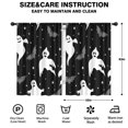 thumbnail image 2 of Blackout Kids Curtains,Black Halloween Ghosts Bats and Stars Childrens Insulated Curtains Set Of 2,Bedroom Essentials,Toddler Room Decor 42"x63", 2 of 5