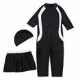 thumbnail image 4 of Girls Kids Muslim Swimsuit Islamic Swimwear Modest Burkini Swimming Beachwear, 4 of 4