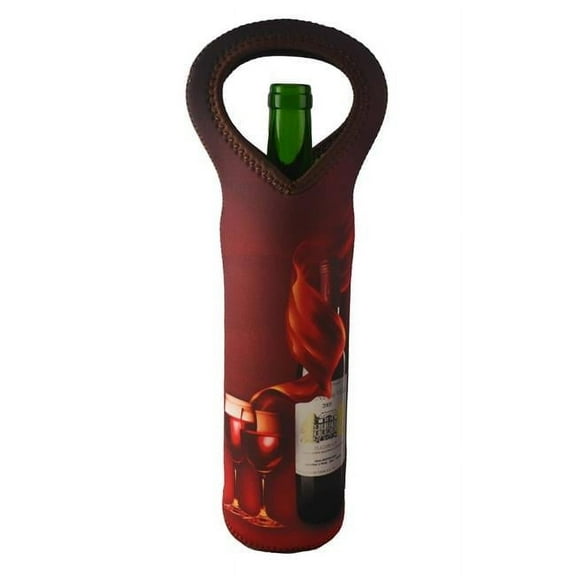 Three Star YN2001 Neoprene Bottle Holder With Glasses