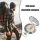 thumbnail image 4 of Reloj de bolsillo portátil Wdftyju para Camping Senderismo Canotaje Supervivencia Navegación, 4 of 8