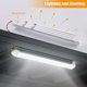 thumbnail image 2 of Barra de luz LED interior universal de ahorro de energía, tiras LED de rendimiento estable y de larga duración para el interior del automóvil, autocaravana, caravana, barco, cocina, baño y dormitorio, 2 of 5