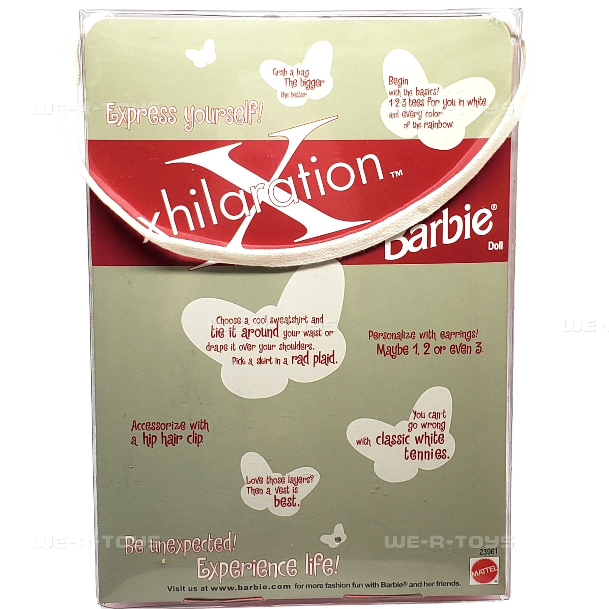 Xhilaration Barbie Doll 1999 Mattel 23961