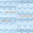 thumbnail image 4 of Uxcell Bath Tub Shower Mats, 34.6" x 22.8" Non Slip Mat for Tub Bathroom Blue, 4 of 5