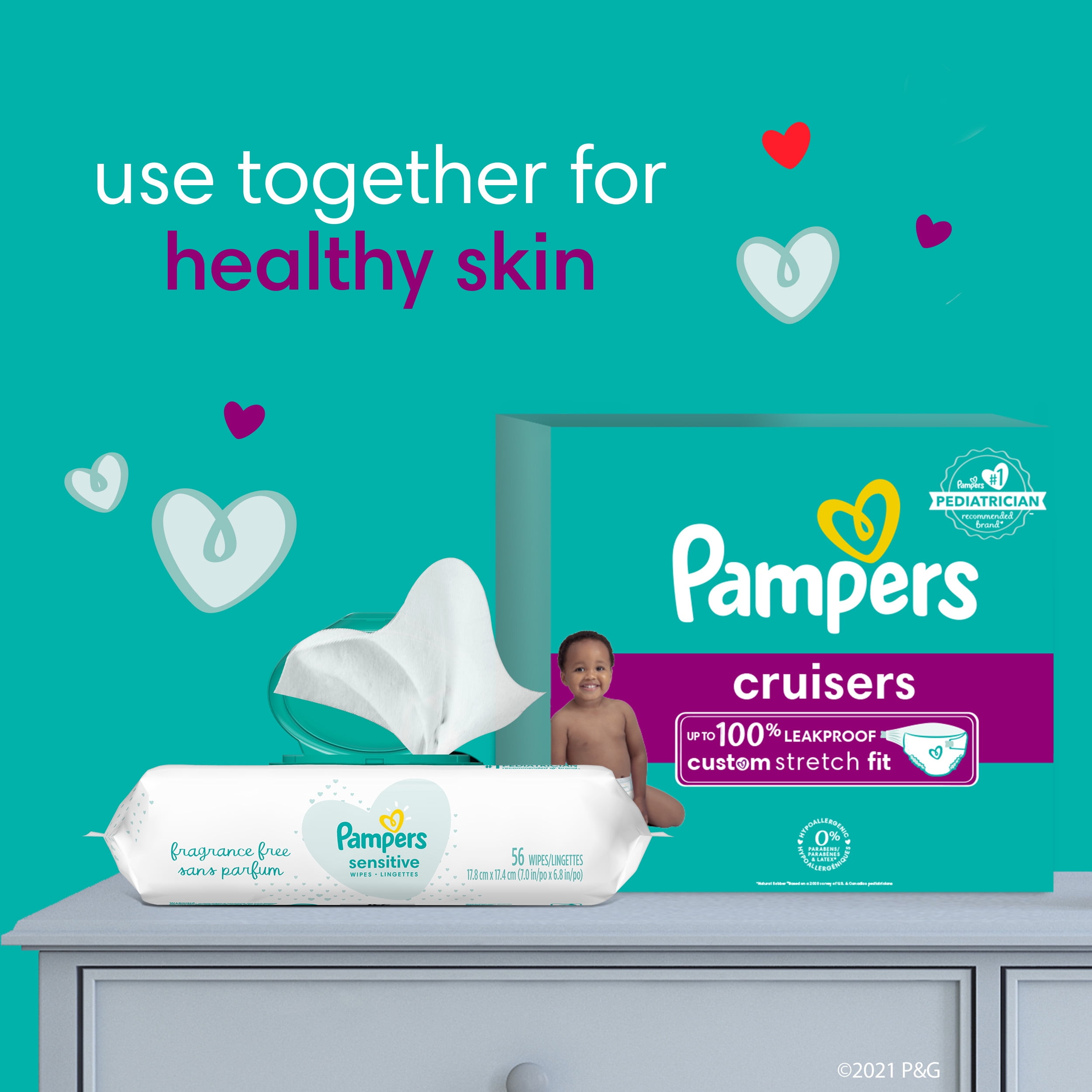 Pampers Cruisers Size 7 Diapers, 70 ct - Fry's Food Stores