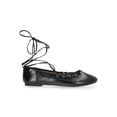 thumbnail image 2 of No Boundaries Corset Ballet Flats, Women's, 2 of 6