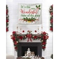 thumbnail image 2 of Awkward Styles Christmas Wall Art Tapestry Hanging Wonderful Christmas Time Home Decor Prints, 2 of 2