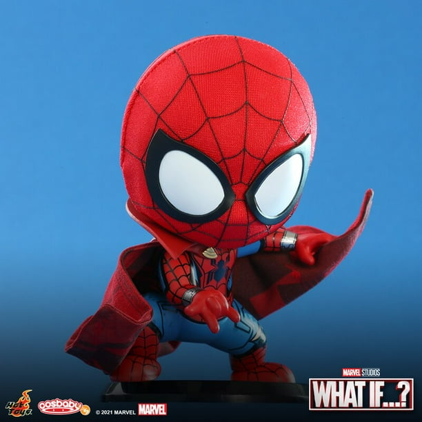 Auténtico Anime Original Doctor Strange in Madness Multisense SpiderMan COSBABY coleccionable Mini muñeca de juguete