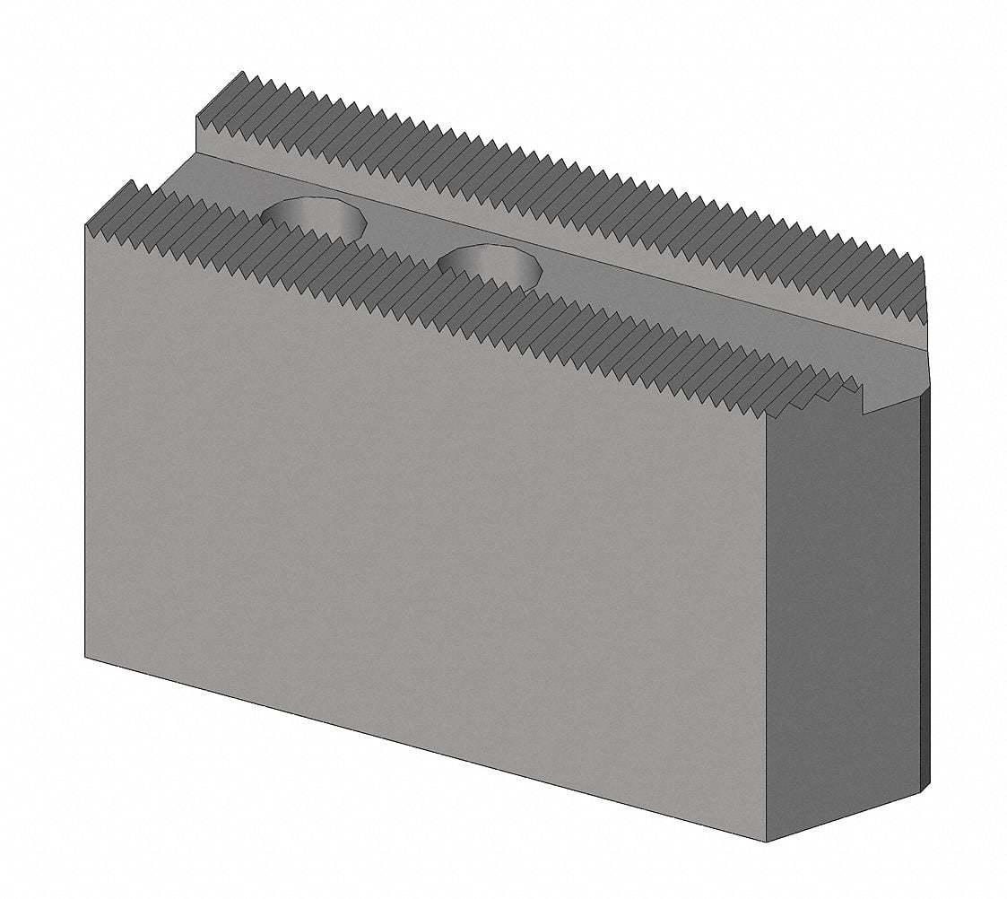 Abbott Workholding Products Lathe Jaw,M12,Aluminum KTT8A