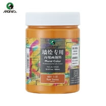 Professional Acrylic Paint 500ml (16.9Fl Oz Bottles)-Raw Sienna,Non Toxic Acrylic Paint No Fading Rich Pigment for Adults Artists Canvas Crafts Wood Painting,Large Surface Coverage