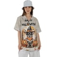thumbnail image 4 of Happy Halloween Chihuahua Witches Hat Pumpkin Carving Hawaiian Shirt Breathable Summer Unisex Merch Dog Lover Gifts Idea - 02019, 4 of 6