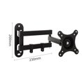 thumbnail image 2 of Soporte de pared para TV LCD LED FLhrweasw ajustable para Monitor de PC Universal para Echo Show 15, 2 of 9