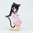 thumbnail image 1 of Cat-Eared Girl Ripuka Ochi Figure Model Pink Comic Character Model Toy Anime Action Statue 6.3 inch, 1 of 4