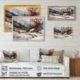 thumbnail image 4 of Designart "Snow Covered Mountains I" Landscape Mountains Snow Wall Art Print, 4 of 5
