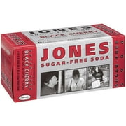 Jones: Black Cherry Sugar Free Soda, 96 oz